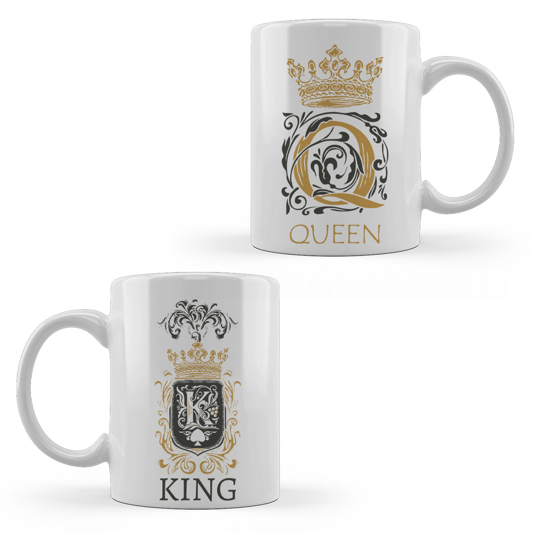 King, queen - Coppia tazze Mug