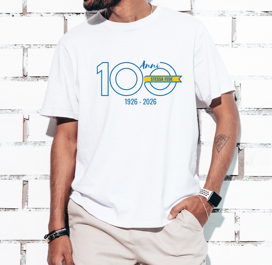 100 anni, stessa fede - T-shirt Bianco - Maglia 2026