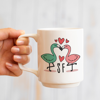 Elegant love - Tazza mug - personalizzata con iniziali