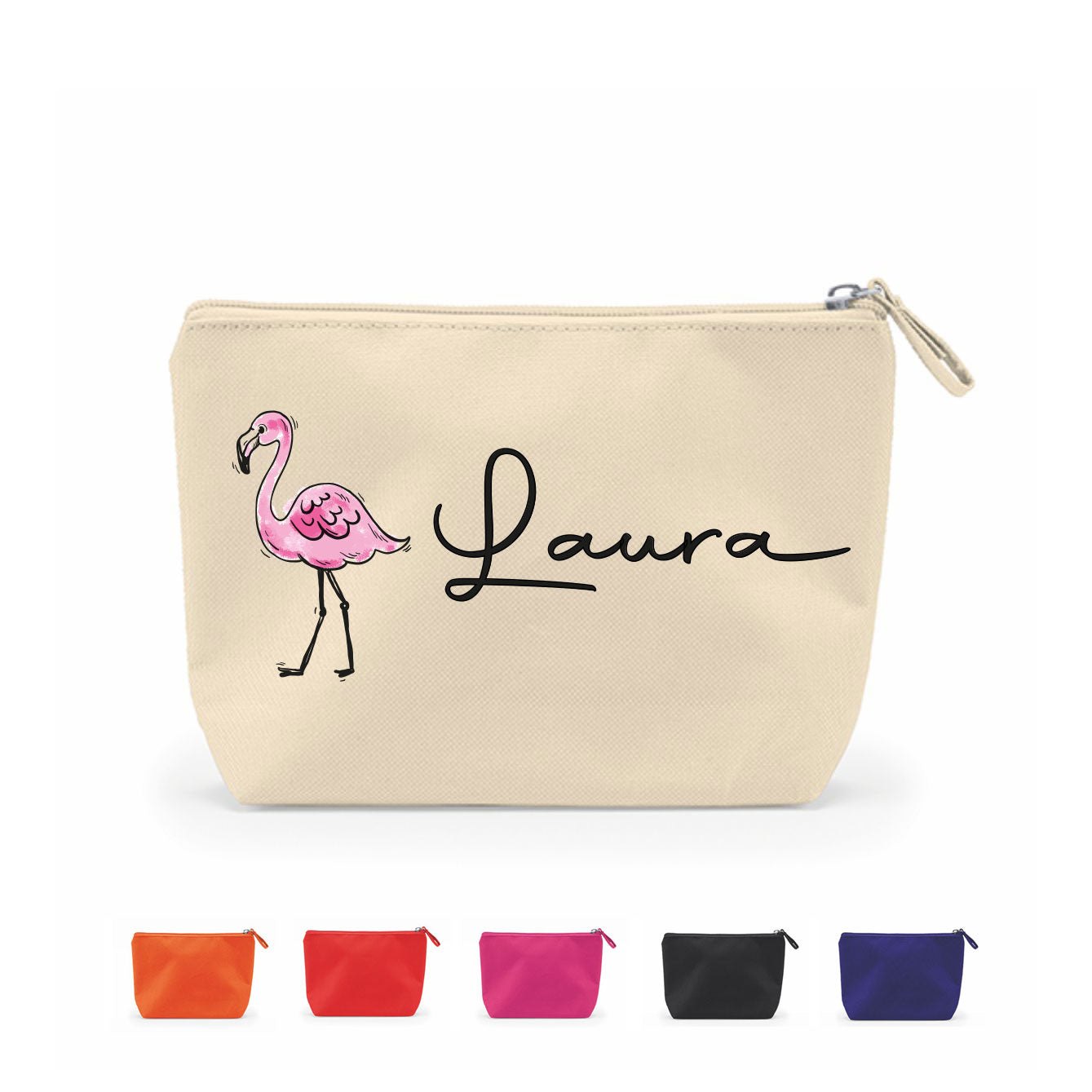 Pink Elegance - Pochette personalizzata con nome