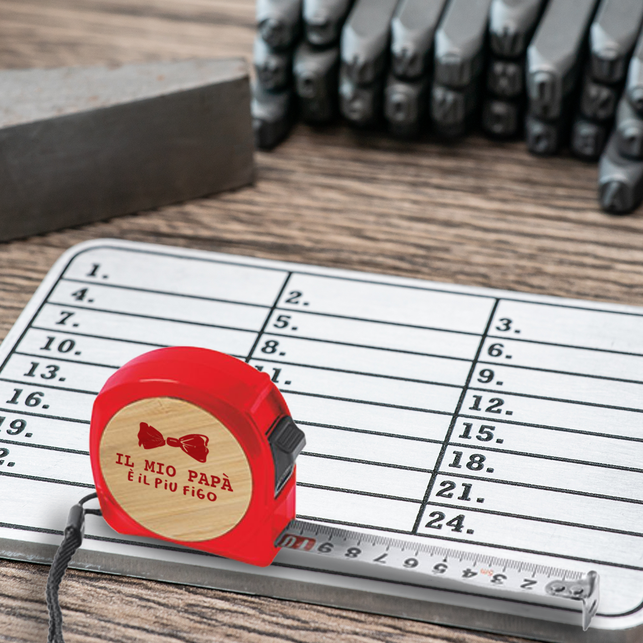 Il mio papà è il più figo - Metro a rullo da 5 metri