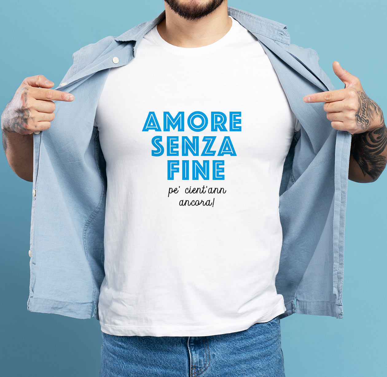 Amore senza fine - T-shirt Bianca