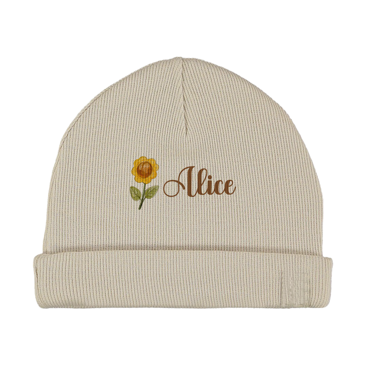 Flower Name - Cappellino personalizzato con nome