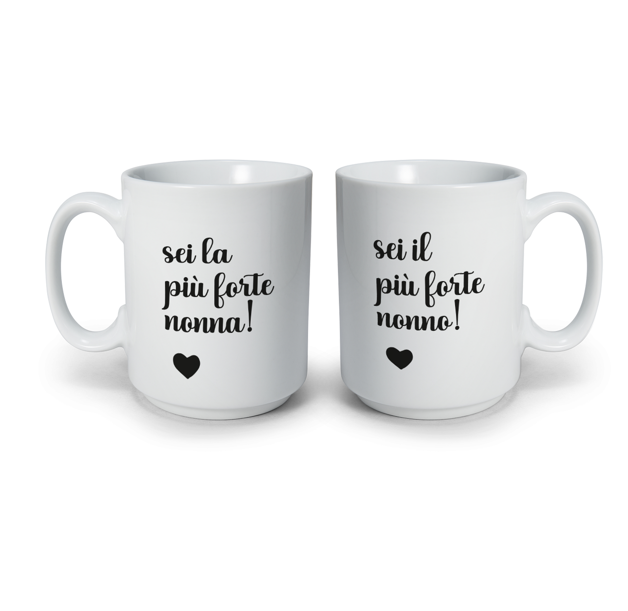 Siete i più forti nonni - Coppia tazze Mug