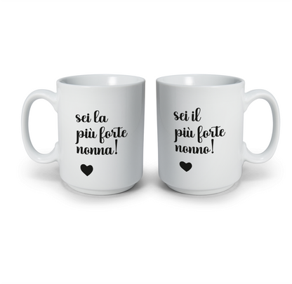 Siete i più forti nonni - Coppia tazze Mug