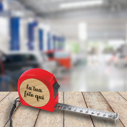 Foto papà - Metro a rullo da 5 metri - personalizzato con foto