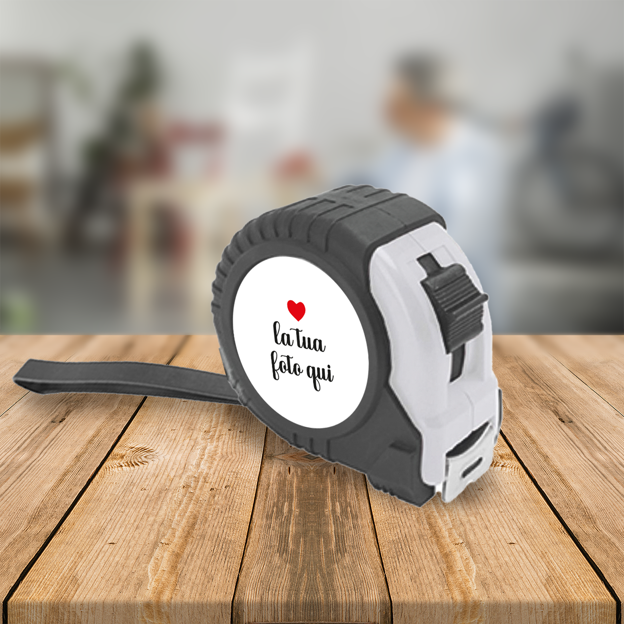 Foto papà - Metro a rullo da 5 metri - personalizzato con foto