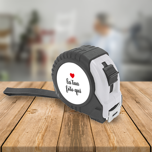 Foto papà - Metro a rullo da 5 metri - personalizzato con foto