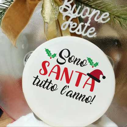 Caro Babbo Natale - Set da 10 Tamburelli