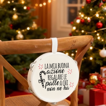 Caro Babbo Natale - Set da 10 Tamburelli