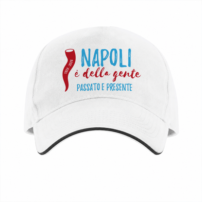 Napoli è della gente passato e presente - Cappello con visiera