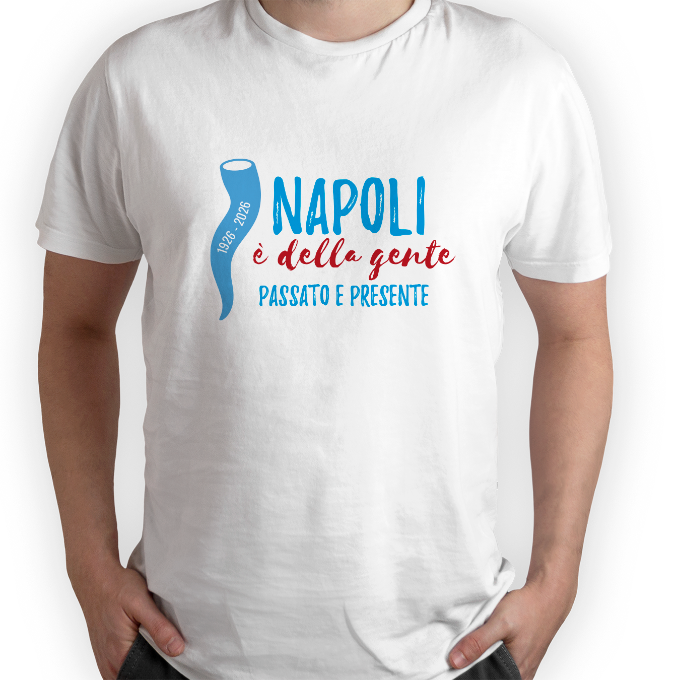 Napoli è della gente - T-shirt Bianco