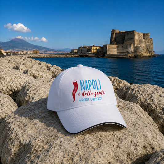 Napoli è della gente passato e presente - Cappello con visiera