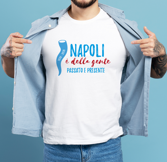 Napoli è della gente - T-shirt Bianco - Maglia 2026