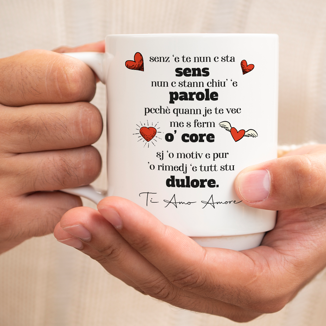 Ti amo amore - Tazza mug