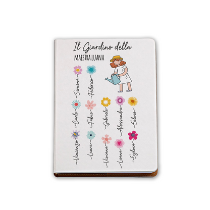 Il giardino della maestra - Block Notes personalizzato