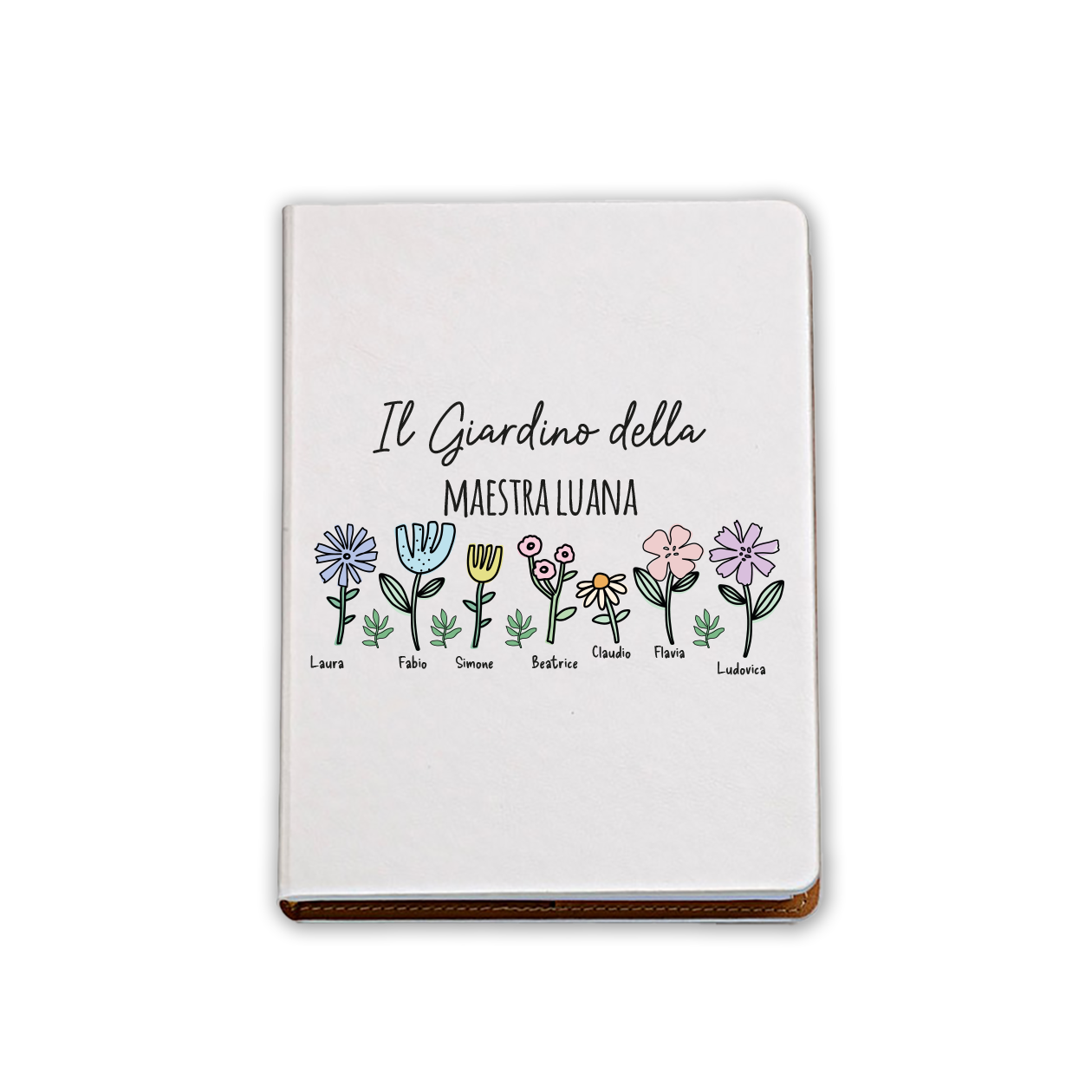 Il giardino della mia maestra - Block Notes personalizzato