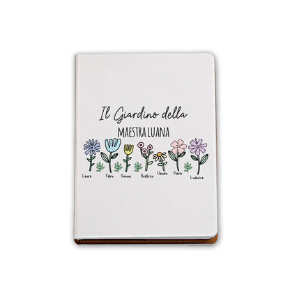Il giardino della mia maestra - Block Notes personalizzato
