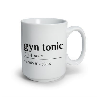 Gyn tonic - Tazza mug