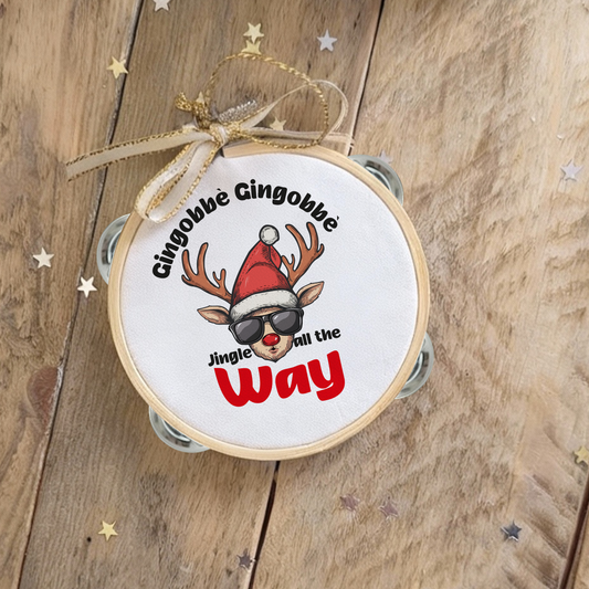 Rock Christmas - Set da 10 Tamburelli