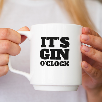 It's gin o' clock - Tazza mug