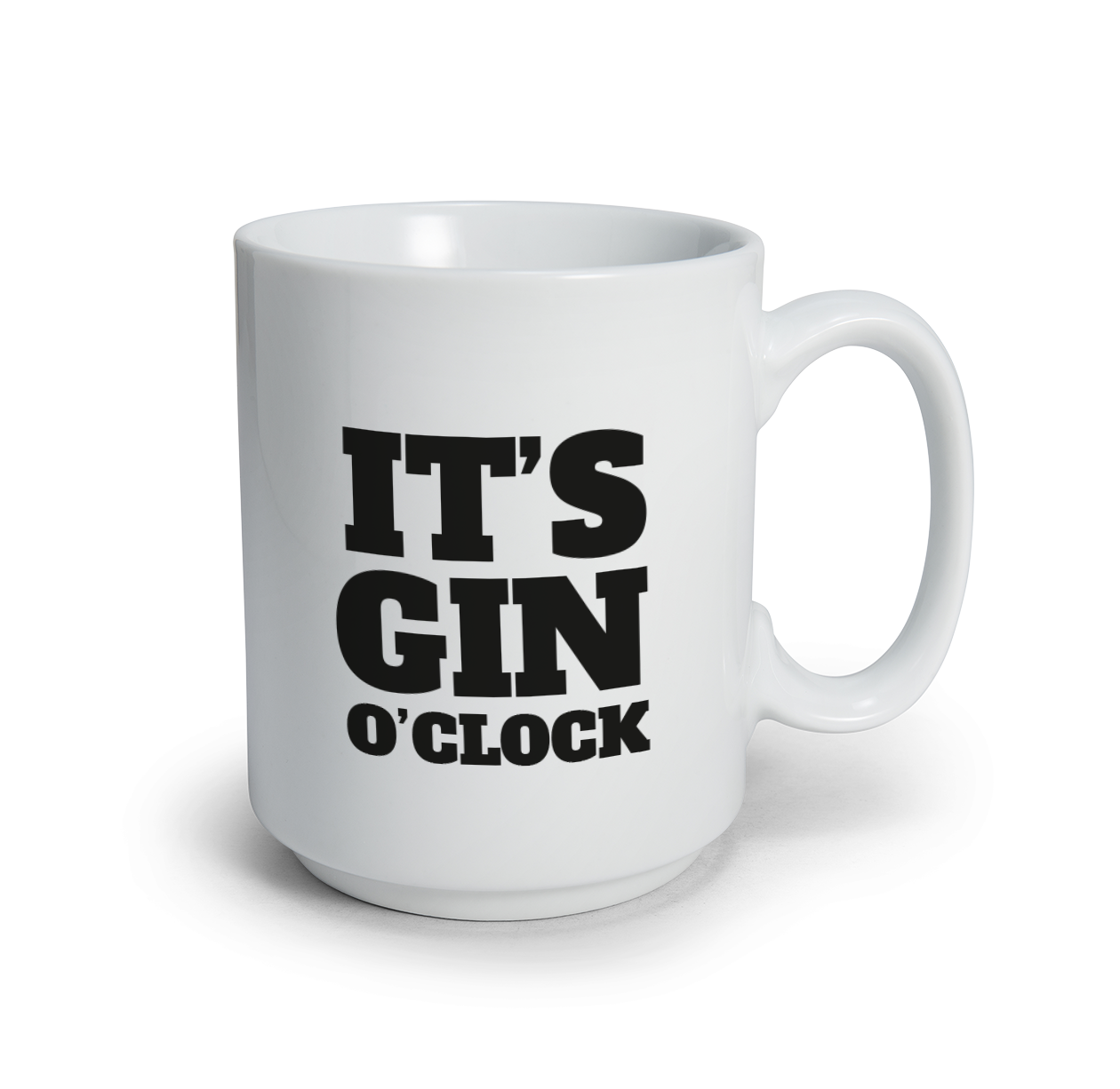 It's gin o' clock - Tazza mug