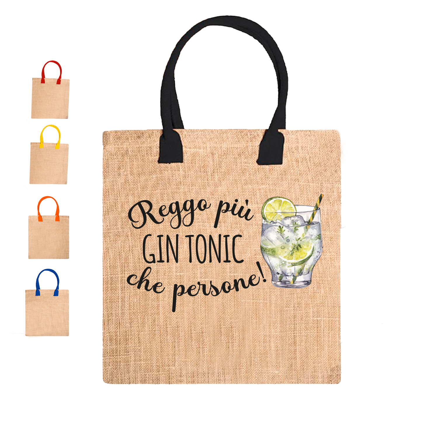 Reggo più gin tonic che persone - Borsa Mare