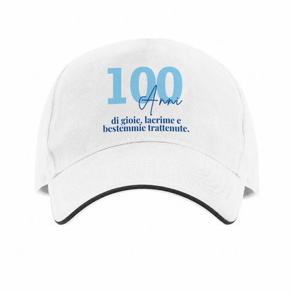 100 anni - Cappello con visiera
