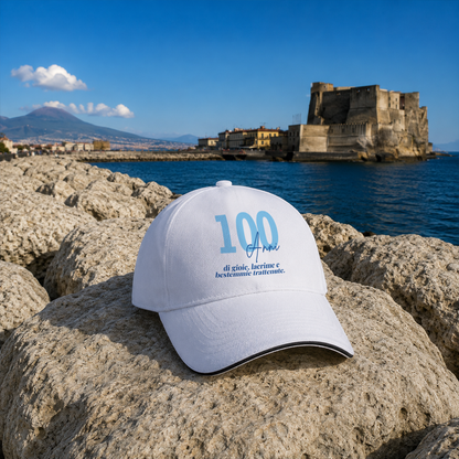 100 anni - Cappello con visiera
