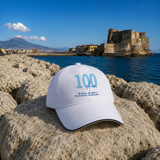 100 anni - Cappello con visiera