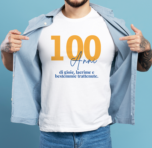 100 anni di gioie - T-shirt Bianco - Maglia 2026