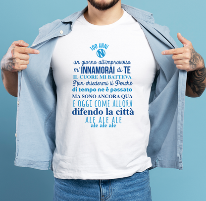 Un giorno all'improvviso mi innamorai di te - T-shirt Bianca