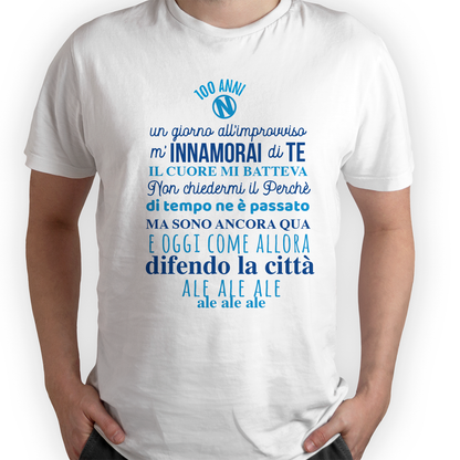 Un giorno all'improvviso mi innamorai di te - T-shirt Bianca
