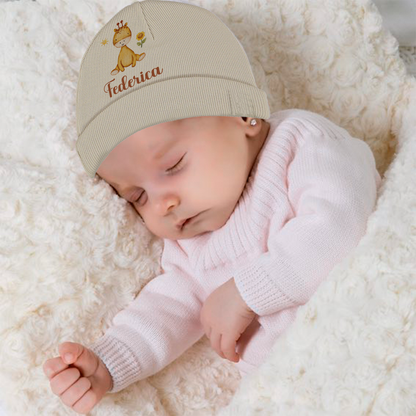 Baby Giraffa - Cappellino personalizzato con nome