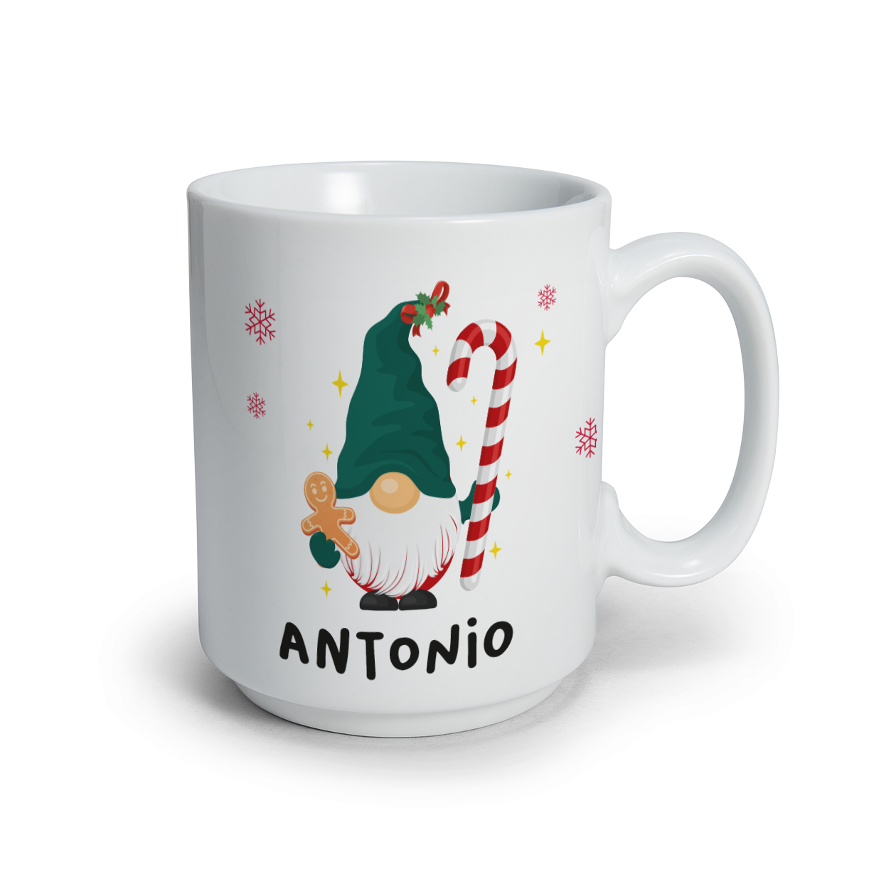 Garden Gnome - Tazza mug - idea regalo Natale - personalizzato con nome