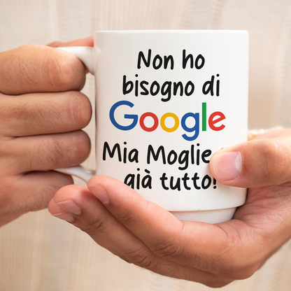 Mia moglie sa già tutto  - Tazza mug