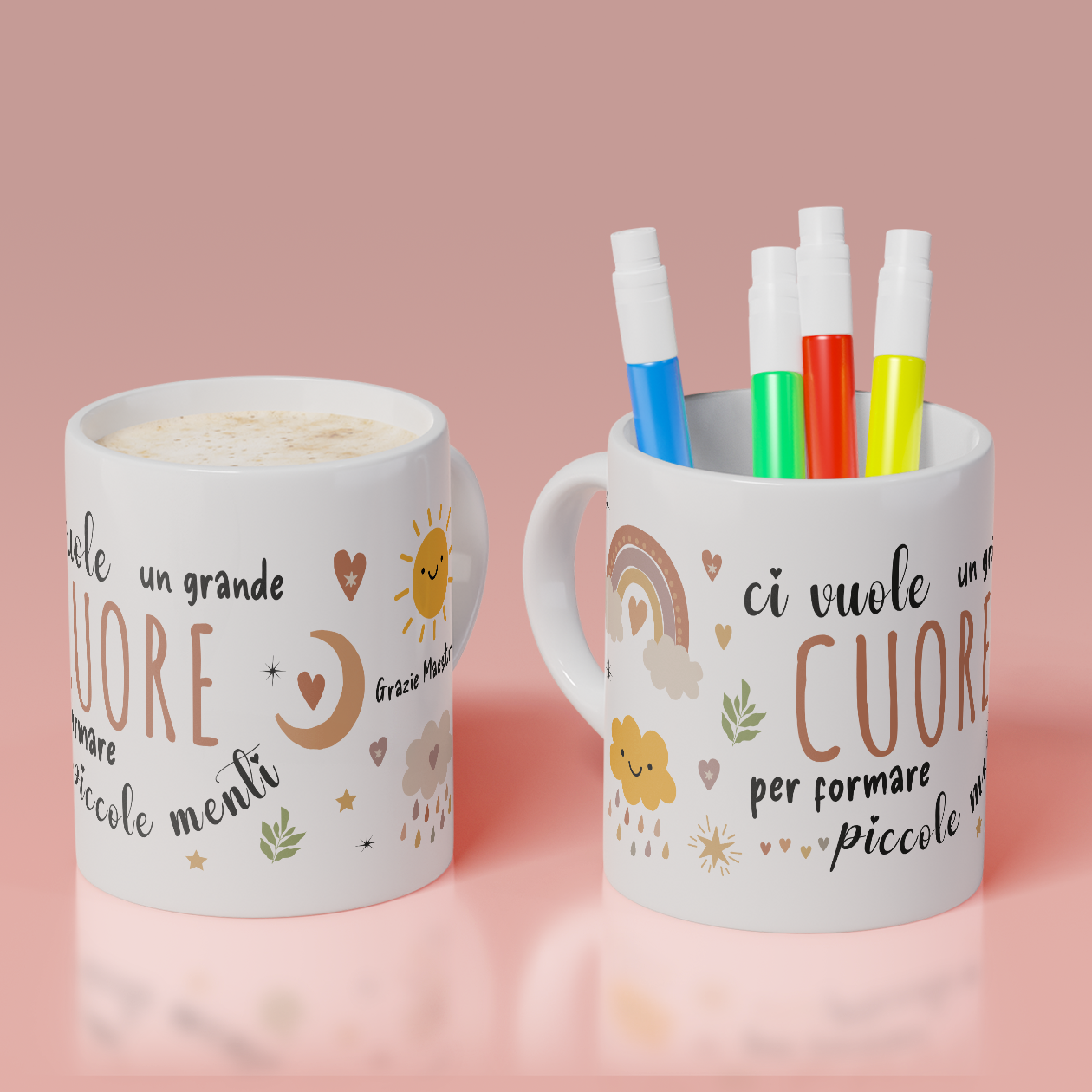 Cuore di Maestra - Tazza Mug