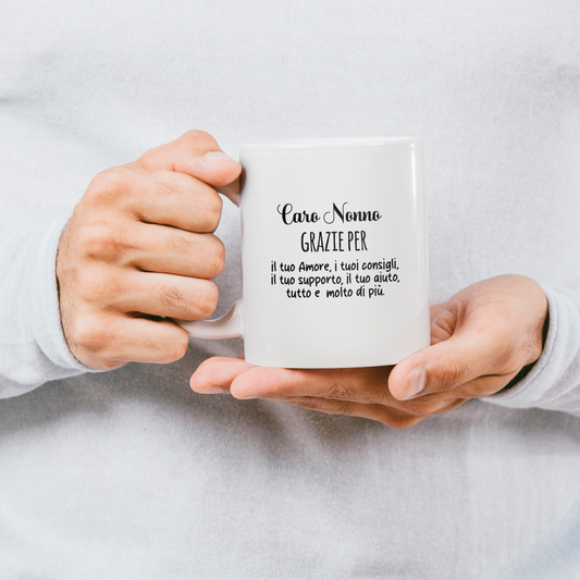 Caro Nonno grazie - Tazza mug