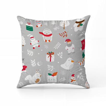 White Christmas - Cuscino Personalizzato - idea regalo Natale