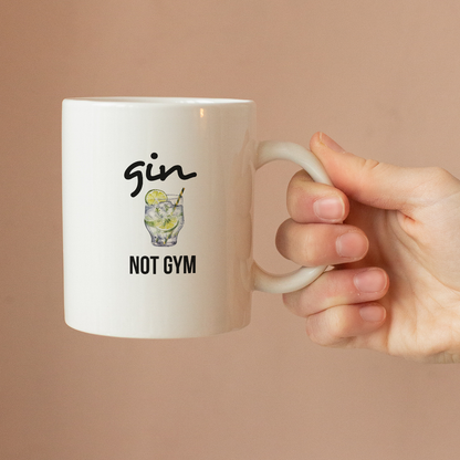 Gin not gym - Tazza mug