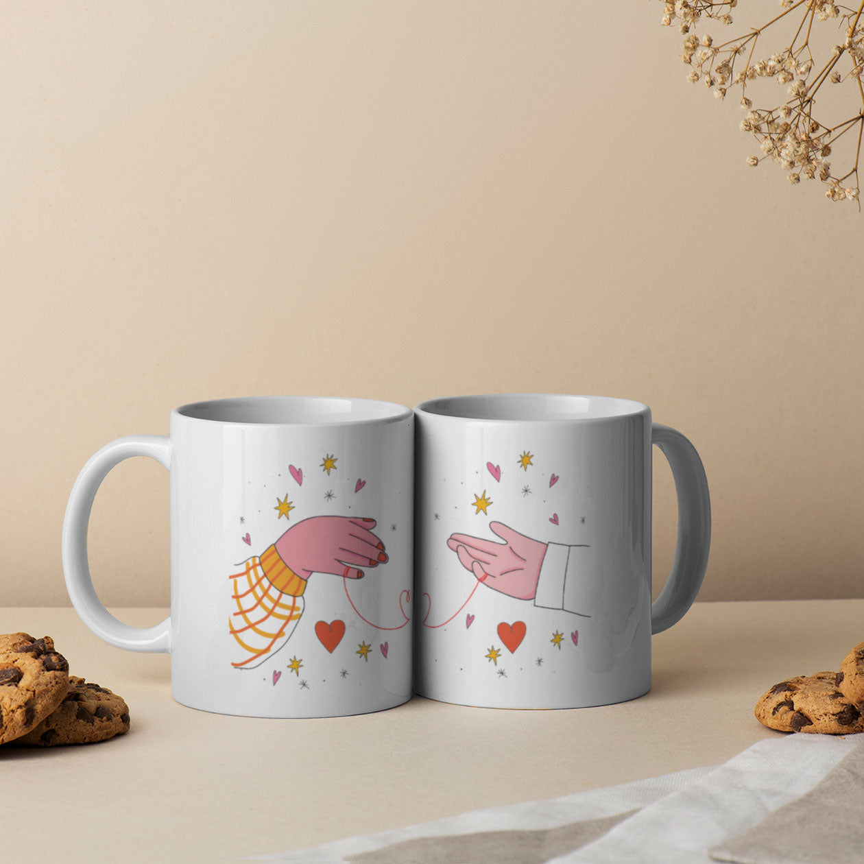 Filo d'amore - Coppia tazze Mug