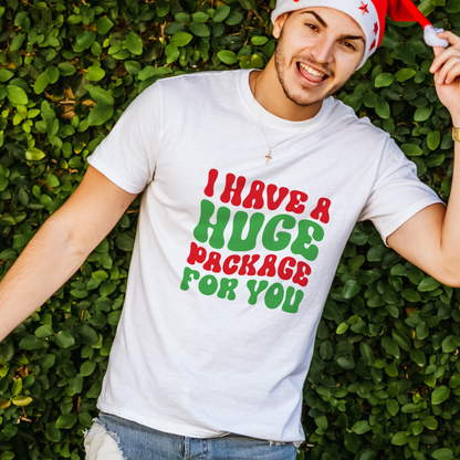 I have a huge package for you - T-shirt