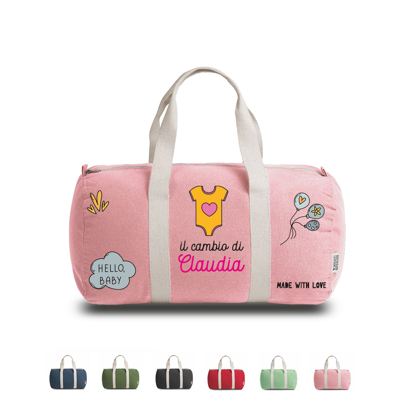 Girl - il cambio di - Borsa - personalizzata con nome