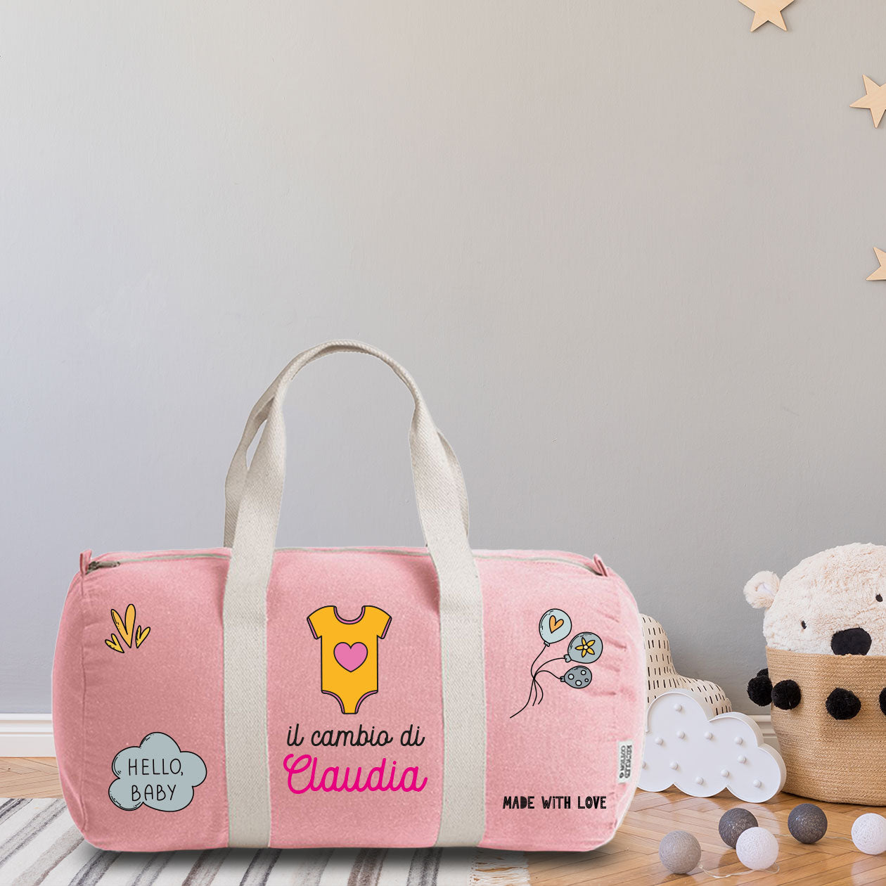 Girl - il cambio di - Borsa - personalizzata con nome