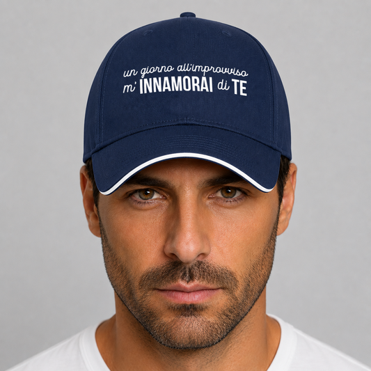 Un giorno all'improvviso mi innamorai di te - Cappello con visiera