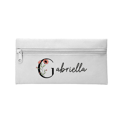 Name flower - Astuccio in Poliestere - personalizzato con nome