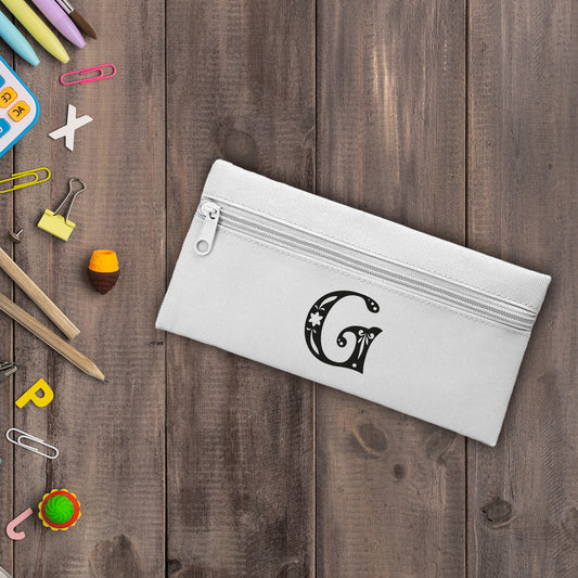 Letter Art - Astuccio in Poliestere - personalizzato con iniziale