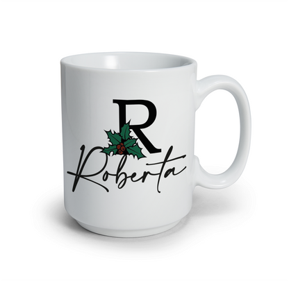 Elegant Christmas - Tazza mug - idea regalo Natale - personalizzato con nome