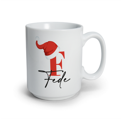 Cap Christmas - Tazza mug - idea regalo Natale - personalizzato con nome