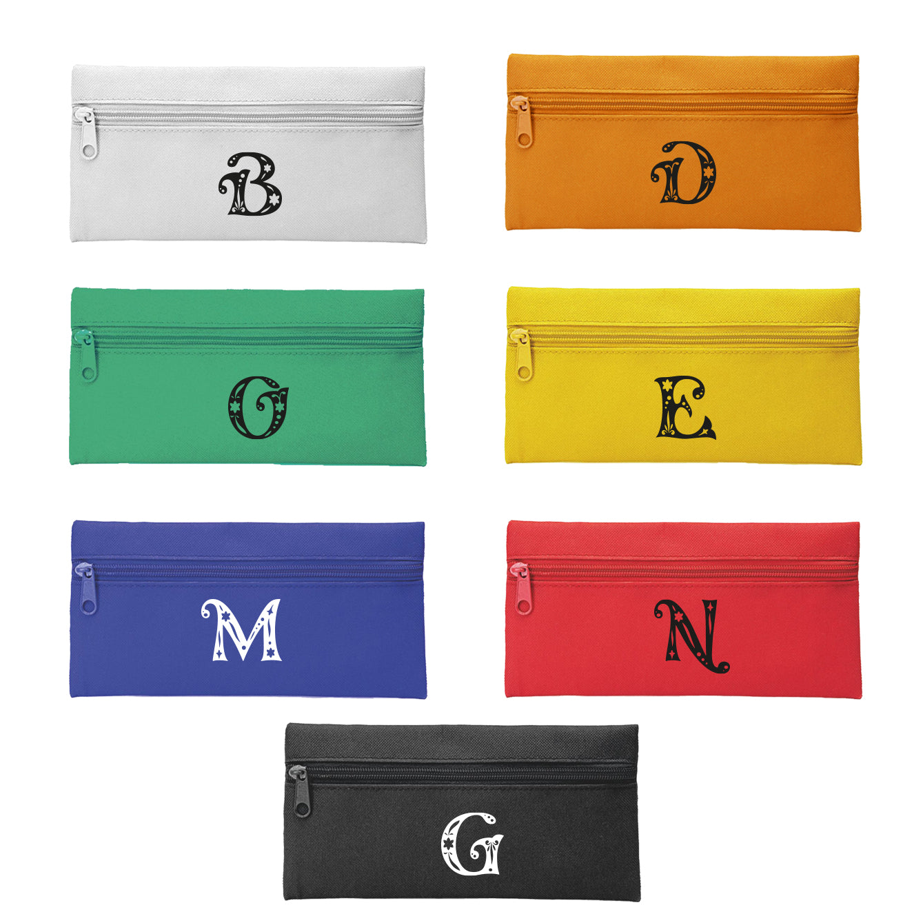 Letter Art - Astuccio in Poliestere - personalizzato con iniziale